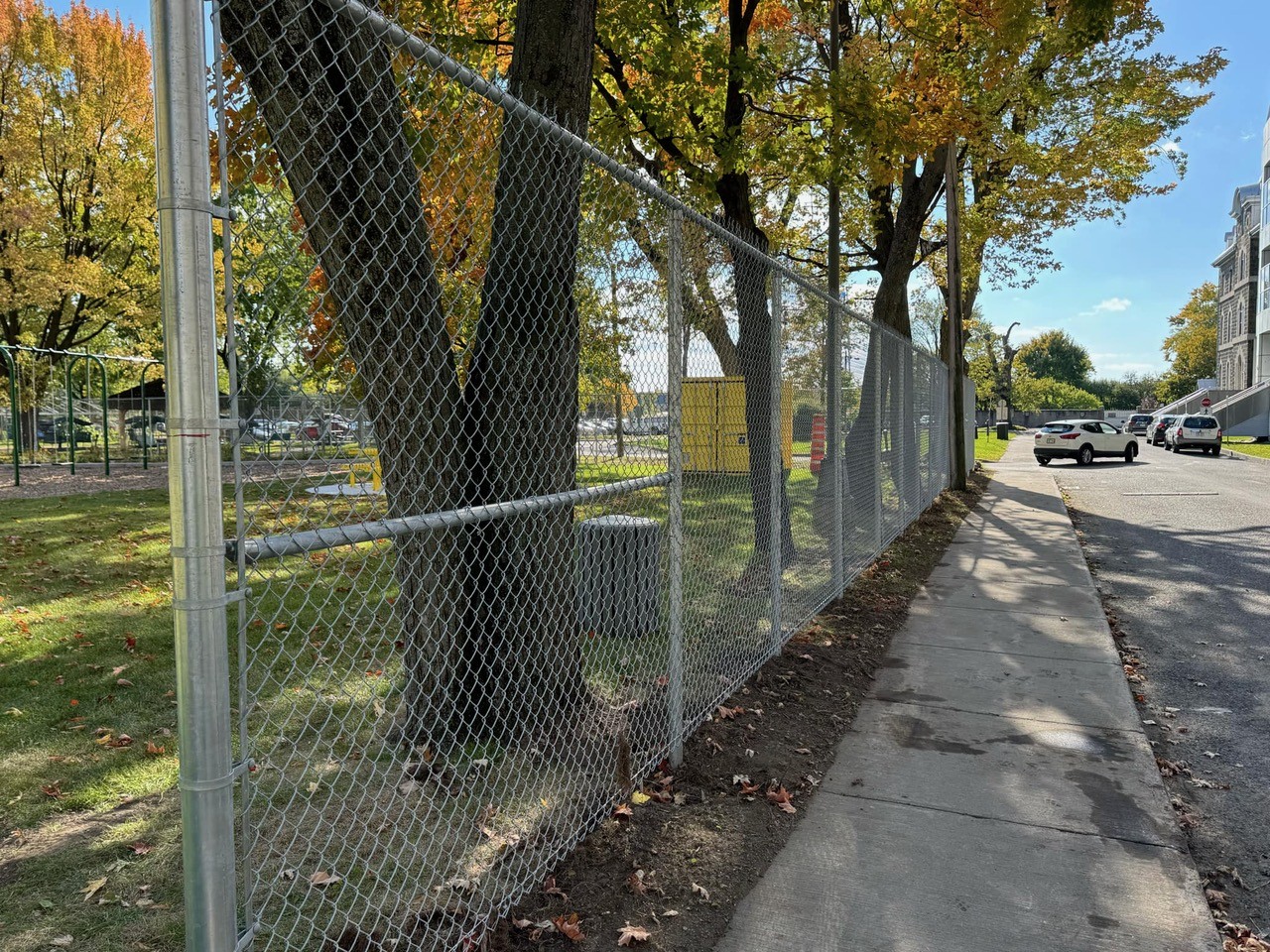 Réalisation de qualité pour le produit Clôture de maille (Industrielle)